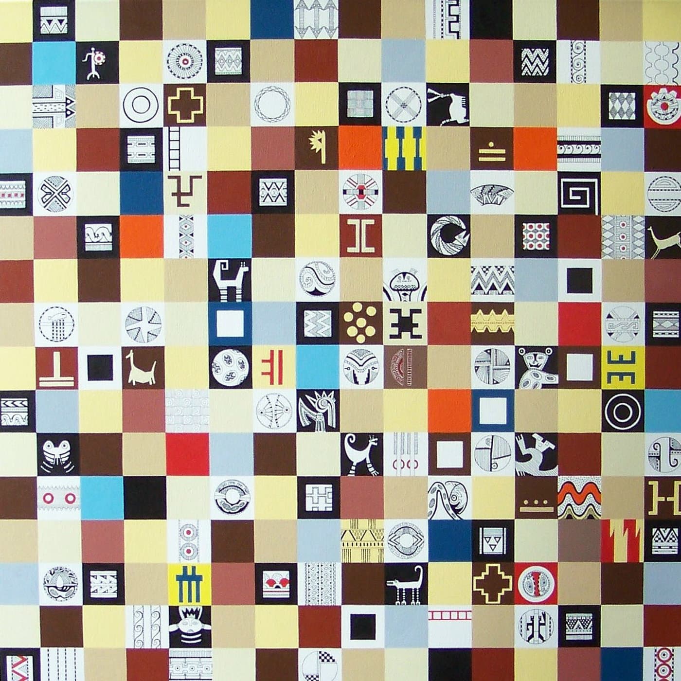 Obra de la serie Acrílicos
