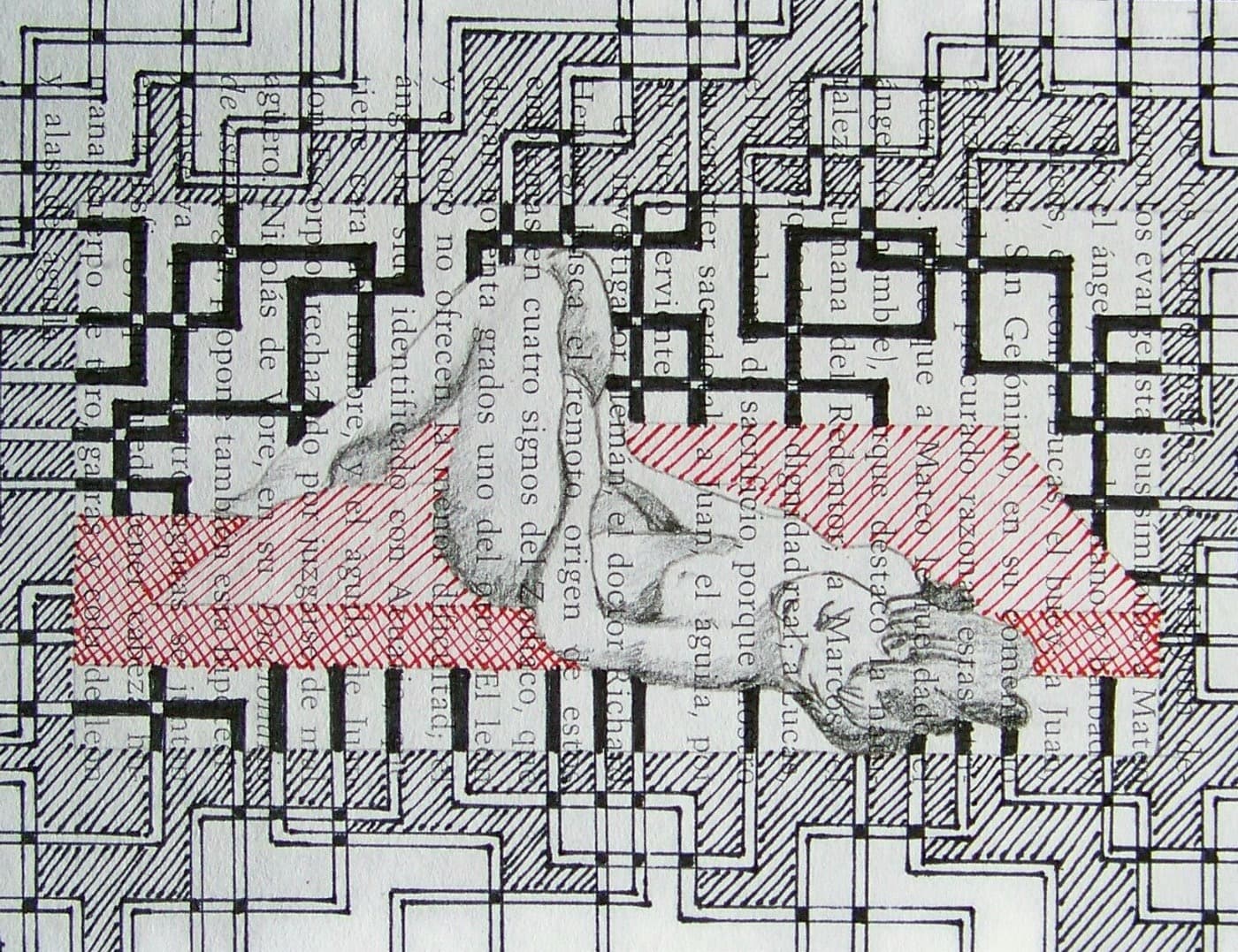 Obra de la serie Papel