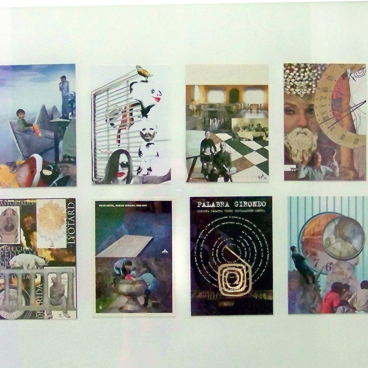 Obra de la serie Postales