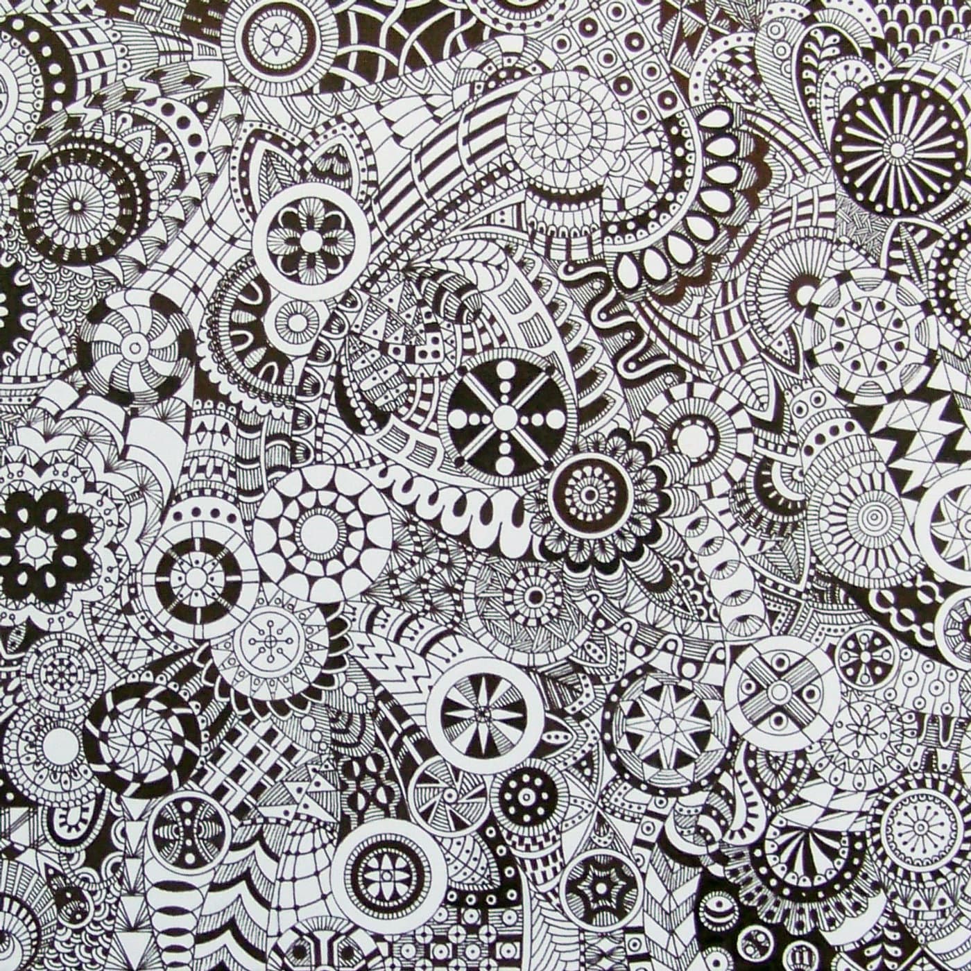 Obra de la serie Tintas